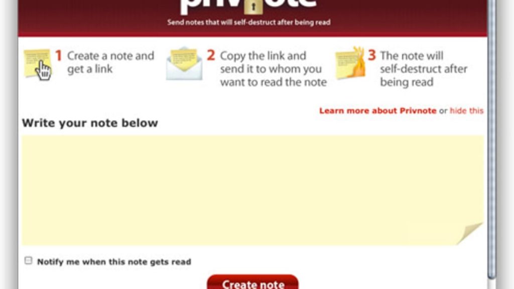 privnote 